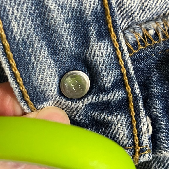 VERY RARE!!!! VINTAGE 501 BUTTON FLY ORIGINAL JEANS - Picture 12 of 16